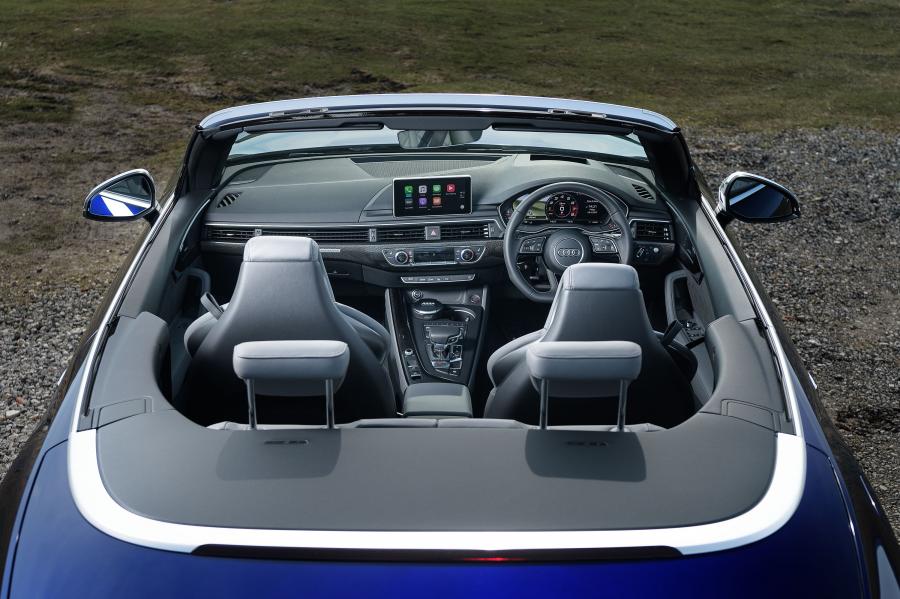 Интерьер Audi S5 Cabriolet 2017 года  (UK) (фото 39 из 40)